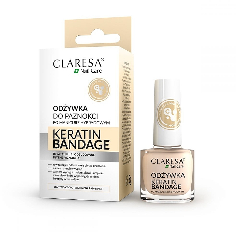 Nail Conditioner - Claresa Keratin Bandage Nail Conditioner — photo N2