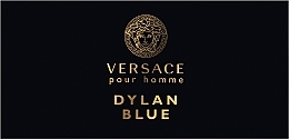 Fragrances, Perfumes, Cosmetics Versace Pour Homme Dylan Blue - Set (edt/5ml + 25ash/b + 25sh/g)