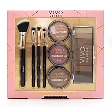 Fragrances, Perfumes, Cosmetics Eye & Face Makeup Set - Vivo London Natural Collection