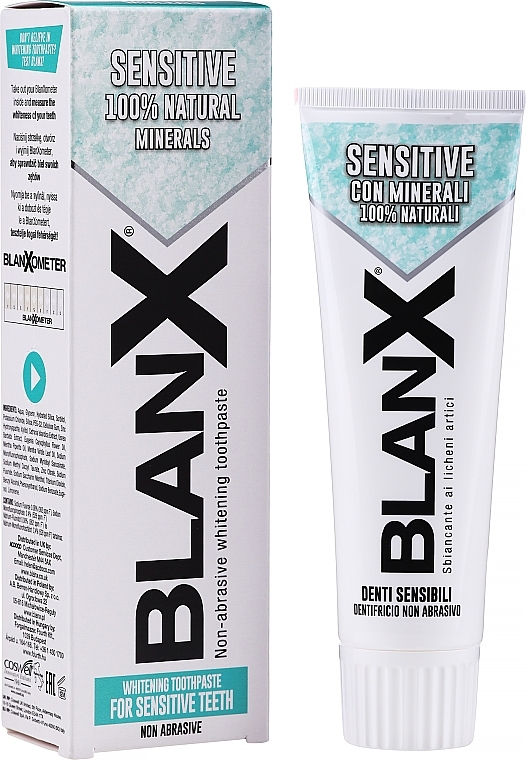 Toothpaste "Whitening" for Sensitive Teeth - Blanx BlanX Sensitive Teeth  — photo N4