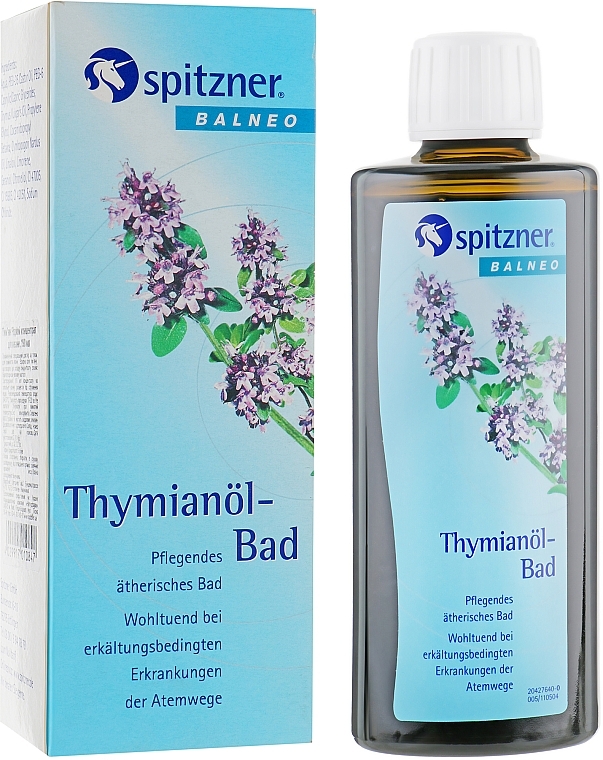 Liquid Bath Concentrate "Thyme" - Spitzner Arzneimittel — photo N2