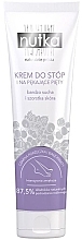 Fragrances, Perfumes, Cosmetics Foot Cream "Black Currant and White Flowers" - Nutka