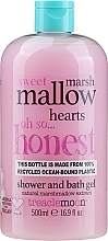 Fragrances, Perfumes, Cosmetics Marshmellow Hearts Shower Gel - Treaclemoon Marshmallow Hearts Bath & Shower Gel