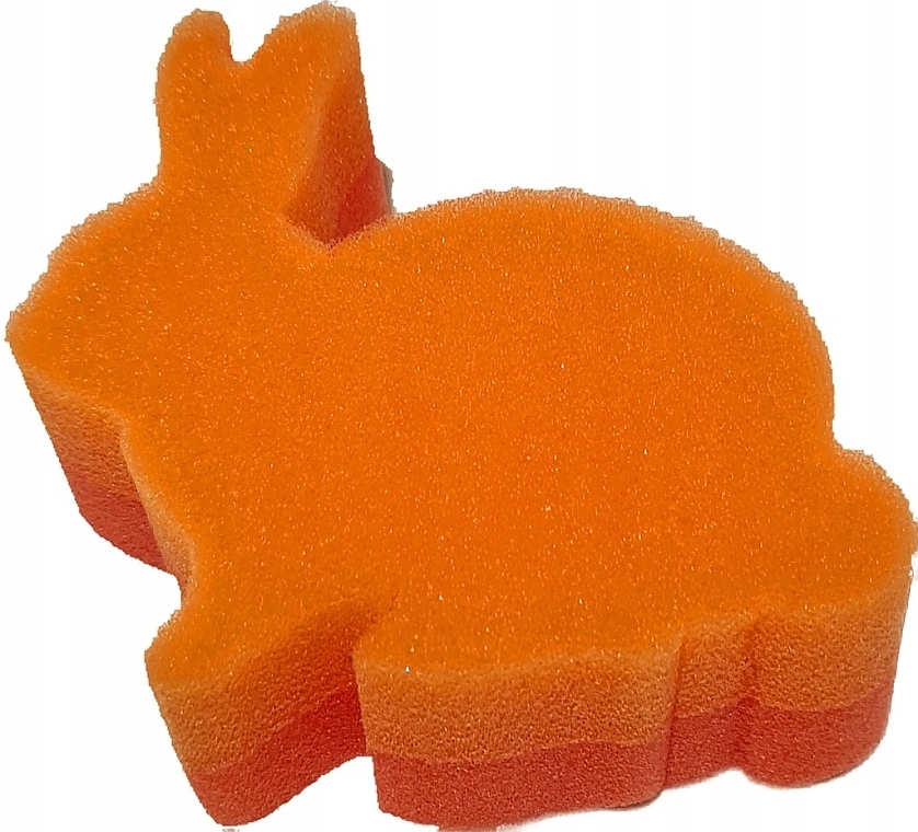 Children's Bath Sponge 'Zoo', rabbit - LULA — photo N1