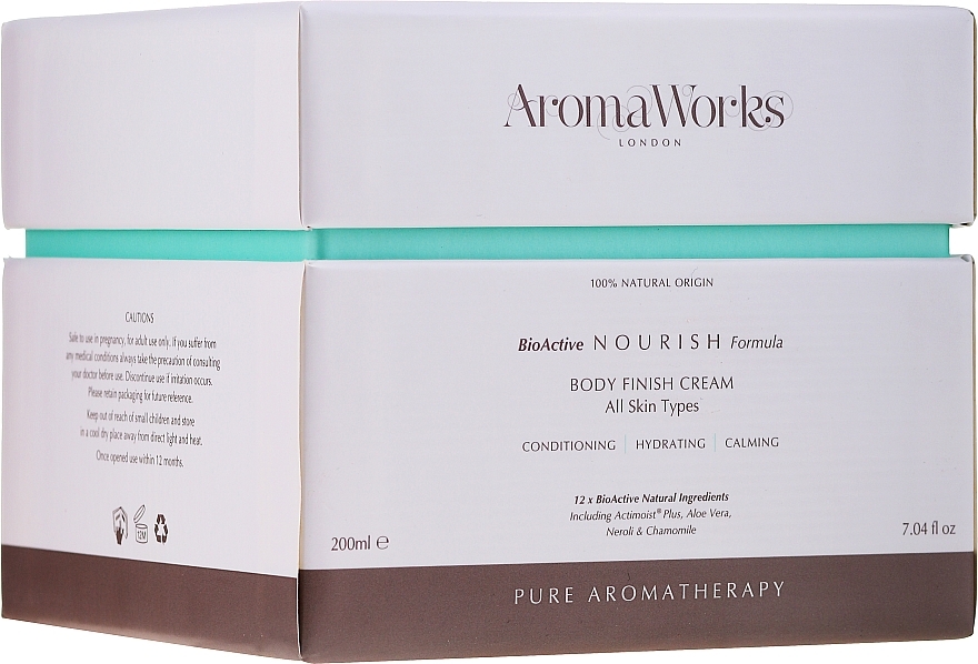 Body Cream - AromaWorks Body Finish Cream — photo N6