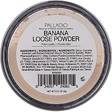 Banana Powder - Palladio 4 Ever+Ever Banana Loose Setting Powder — photo N6