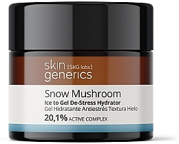 Face Gel - Skin Generics Snow Mushroom Ice to Gel De-Stress Hydrator 20,1% Active Complex — photo N1