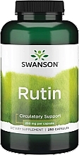 Herbal Supplement 250 mg, 250 pcs. - Swanson Rutin — photo N1