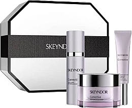 Fragrances, Perfumes, Cosmetics Set - Skeyndor Corrective Set 2022 (cr/50ml + serum/30ml + eye/filler/15ml)