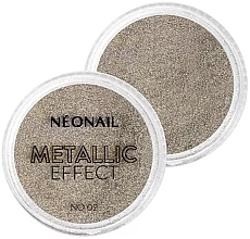Nail Powder - NeoNail Professional Powder Metallic Effect — photo N6