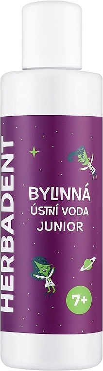 Fresh Mint Rinse for Teens - Herbadent Herbal Mouthwash Junior — photo N1