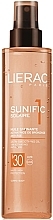 Fragrances, Perfumes, Cosmetics Body Sunscreen Oil - Lierac Sunific Solaire Satin-Smoothing Oil SPF30