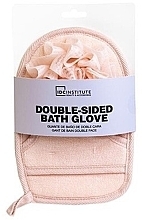 Fragrances, Perfumes, Cosmetics Double-Sided Body Sponge-Mitten, pink - IDC Institute Double-Side Bath Glove