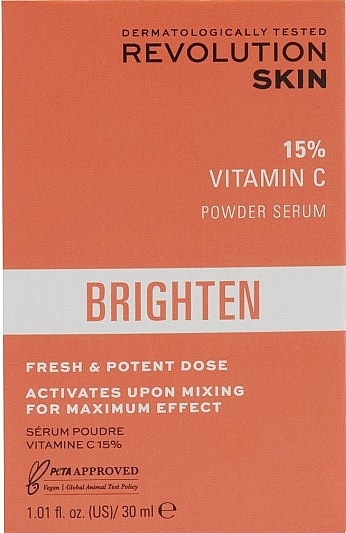 Brightening Powder Serum - Revolution Skincare Brighten Vitamin C Powder Serum — photo N2