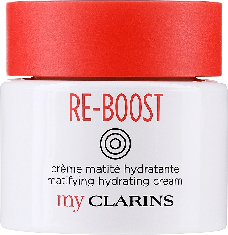 Mattifying Moisturizer for Oily Skin - Clarins My Clarins Re-Boost Matifying Hydrating Cream — photo N2