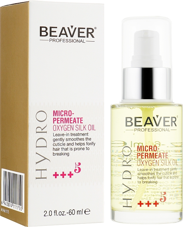 Micro Penetrating Oil with Silk Proteins - Beaver Professional Hydro Oil — photo N1