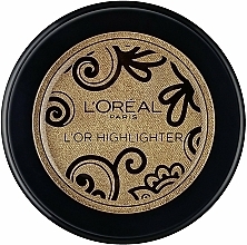 Fragrances, Perfumes, Cosmetics Highlighter - L'Oreal Paris Golden Highlighter Powder