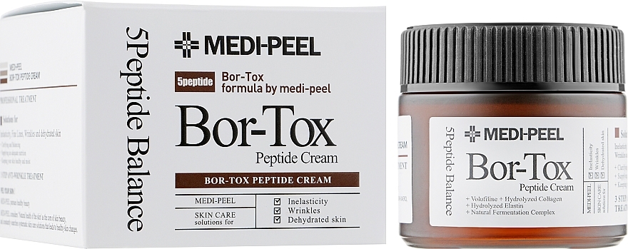 Lifting Cream with Peptide Complex - Medi Peel Bor-Tox Peptide Cream — photo N2