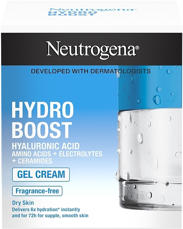 Moisturizing Face Cream-Gel - Neutrogena Hydro Boost Gel Cream Moisturiser — photo N3
