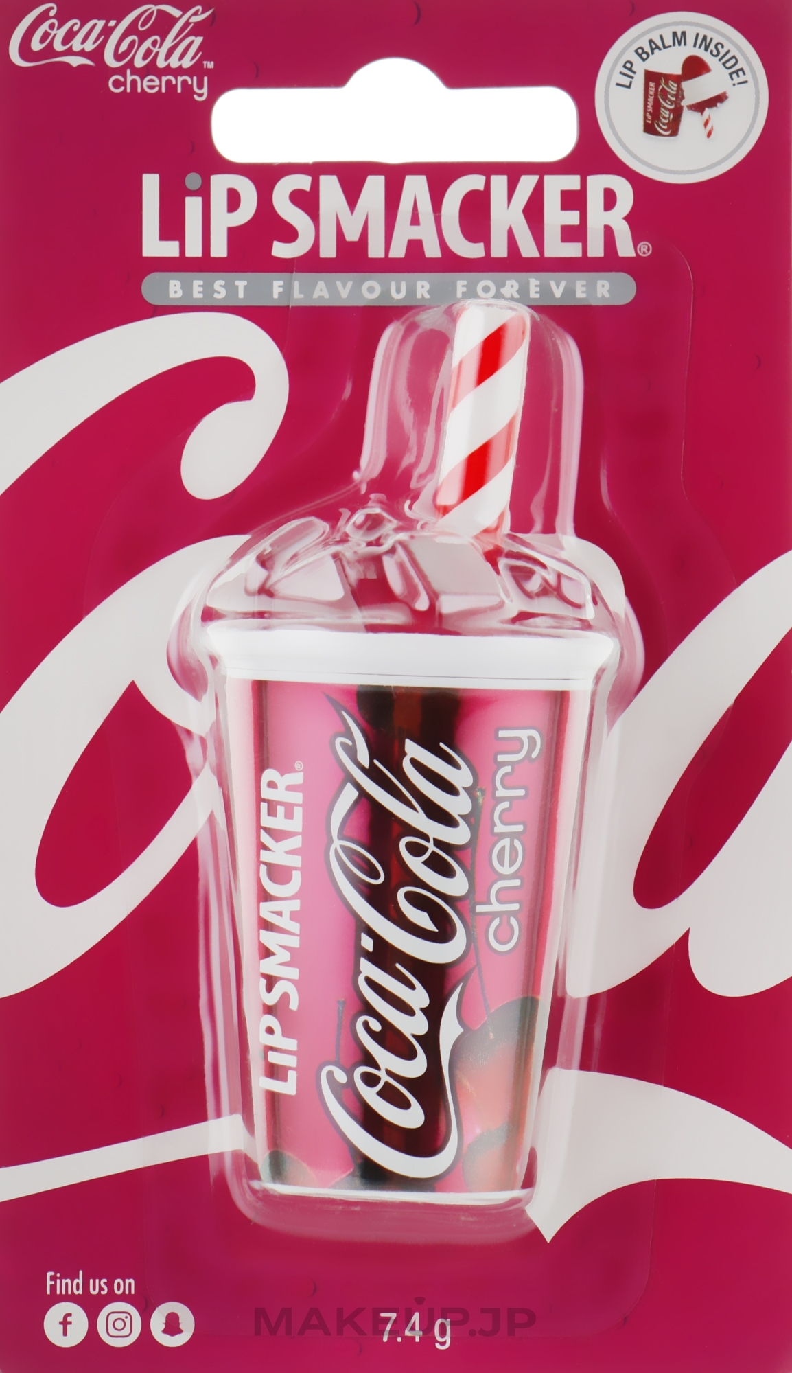 Lip Balm "Coca-Cola Cherry" - Lip Smacker Lip Balm Coca Cola Cherry  — photo 7.4 g