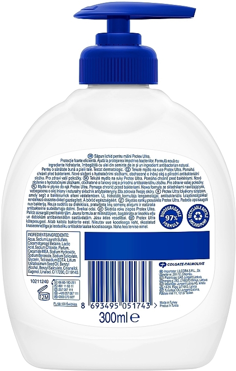 Antibacterial Liquid Soap - Protex Ultra Soap — photo N5