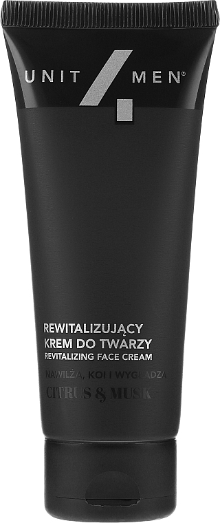 Revitalizing Face Cream - Unit4Men Citrus&Musk Revitalizing Face Cream — photo N2