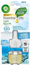 Replaceable Air Freshener Cartridge 'Sea Mist & Blue Minerals' - Air Wick Essential Oils Light & Fresh Sea Mist & Blue Minerals — photo N1