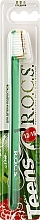 Fragrances, Perfumes, Cosmetics Toothbrush, medium, green - R.O.C.S. Teens