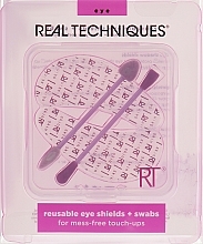 Reusable Pads & Tampons Set - Real Techniques Eye Shadow Perfecting Kit — photo N1