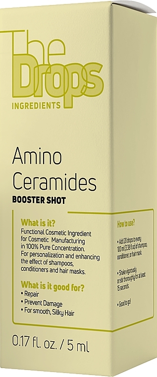 Pure Aminoceramides Treatment - Pharma Group Laboratories The Drops Amino Ceramides Booster Shot — photo N2