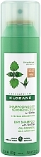 Nettle Dry Shampoo for Dark Hair - Klorane Nettle Sebo-Regulating Dry Shampoo for Oily Dark Hair — photo N1