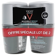 Set - Vichy Homme Deo Invisible Resist 72H (deo/roll/2x50ml) — photo N1