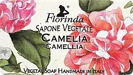 Fragrances, Perfumes, Cosmetics Camellia Natural Soap - Florinda Sapone Vegetale Camellia