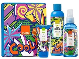 Set - Avon Kids Boy Set (shmp/gel/200ml + h/gel/50ml + aroma/water/150ml) — photo N1