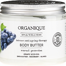 Fragrances, Perfumes, Cosmetics Grape Body Butter - Organique Professional Spa Therapies Grape Body Butter