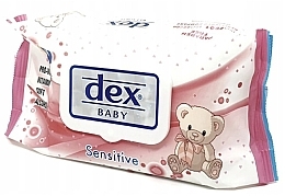 Fragrances, Perfumes, Cosmetics Baby Wipes for Sensitive Skin, 72 pcs - Dex Baby Sensitive Wet Wipes