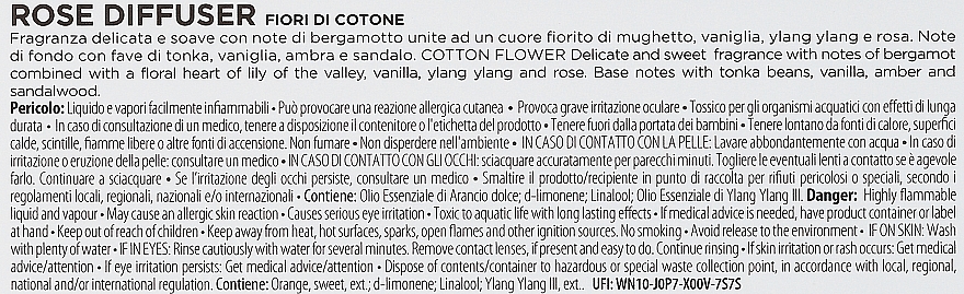 Fragrance Diffuser - Muha Rose Fiori Di Cotone — photo N3