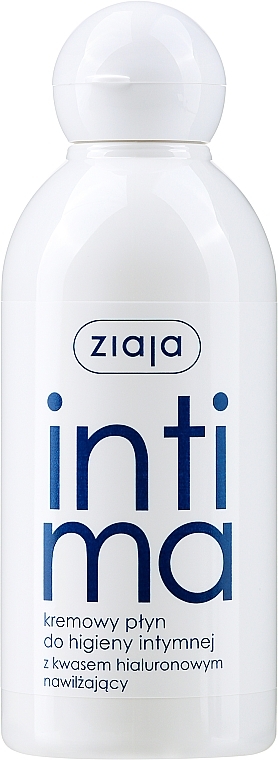 Intimate Wash Cream Fluid with Hyaluronic Acid - Ziaja Intima — photo N1