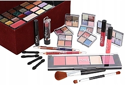 Set, 74 products - Zmile Cosmetics Beauty Case Velvety Set — photo N3