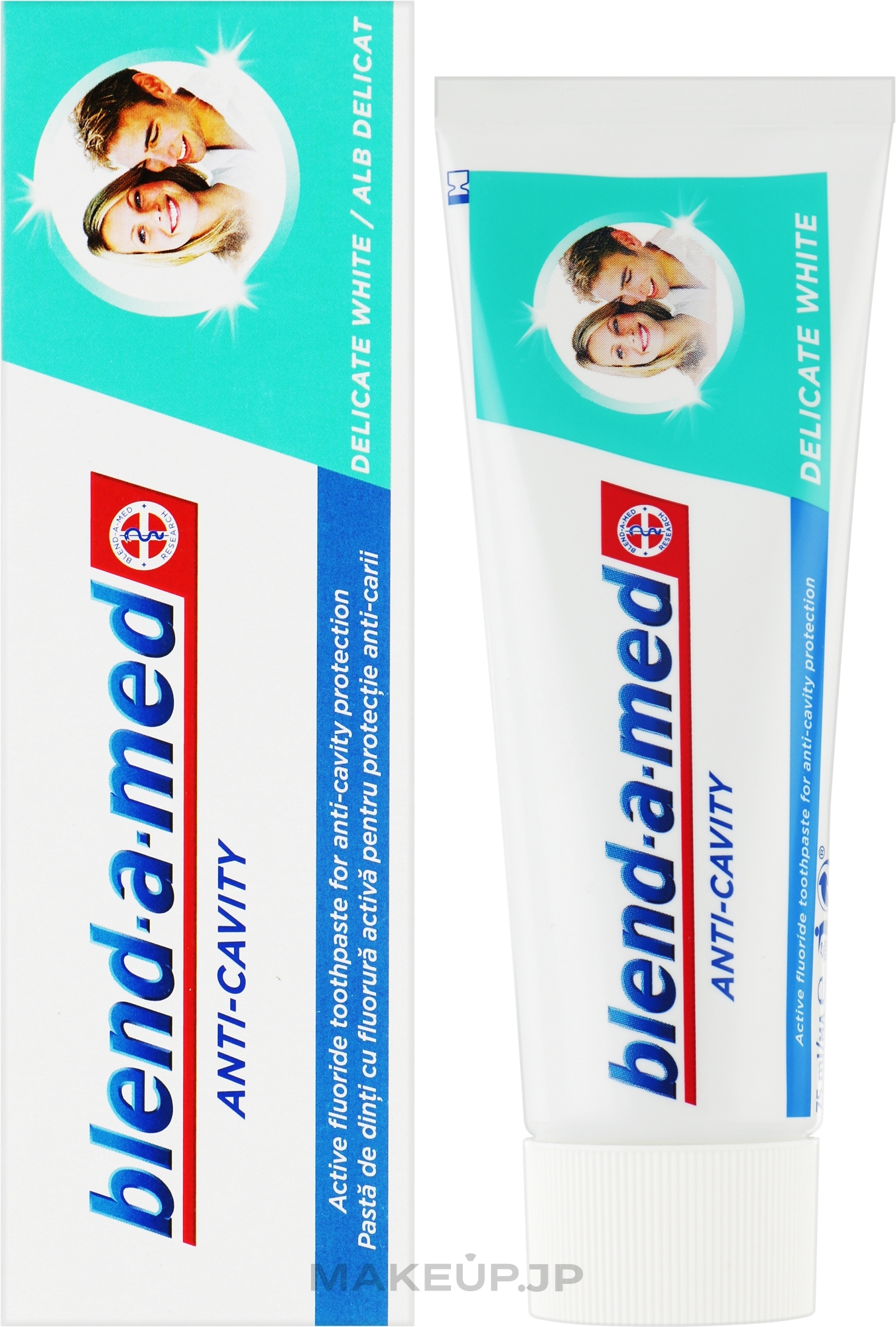 Toothpaste - Blend-a-med Anti-Cavity Delicate White — photo 75 ml