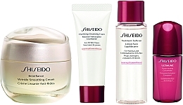Set - Shiseido Benefiance Holiday Kit (f/cr/50ml + clean/foam/15ml + f/lot/30ml + f/conc/10ml) — photo N3