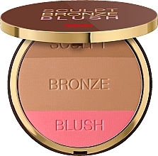 Compact Powder 3in1 - Pupa Sculpt Bronze Blush — photo N1