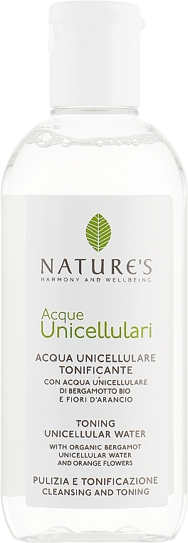 Toning Unicellular Water - Nature's Toning Unicellular Water — photo N2