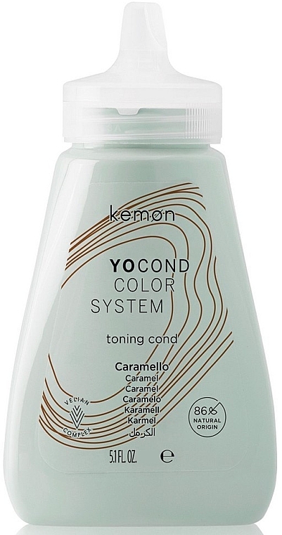 Caramel Color Conditioner - Kemon Yo Cond Color System — photo N1