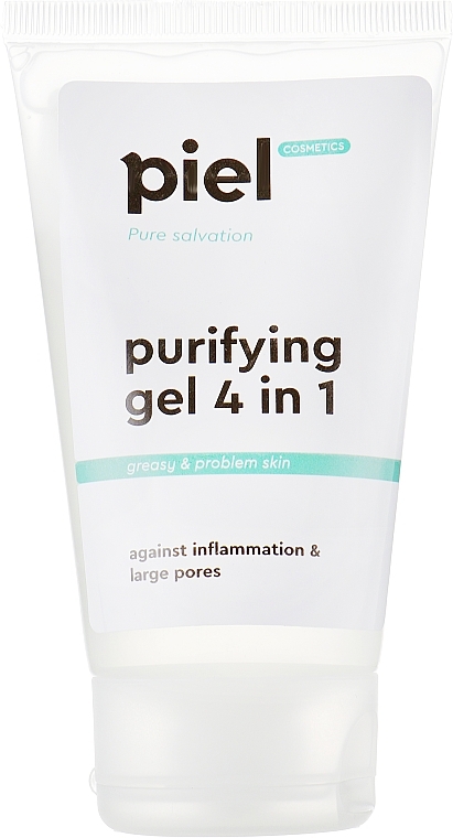 Facial Washing Gel - Piel Cosmetics Pure Salvation Purifying Gel Ceanser — photo N1