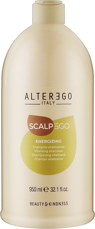 Repairing Shampoo - Alter Ego ScalpEgo Energizing Vitalizing Shampoo — photo N2