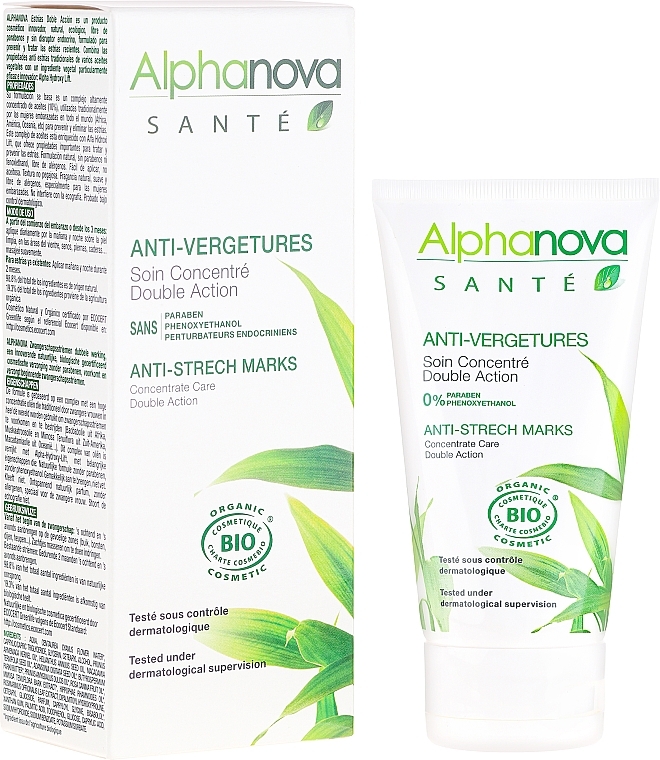 Anti Stretch Marks Cream - Alphanova Sante Anti-Stretch Mark — photo N1