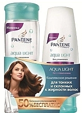 Fragrances, Perfumes, Cosmetics Set - Pantene Pro-V Aqua Light (shm/250ml + cond/200ml)