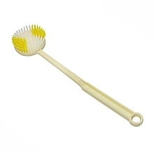 Fragrances, Perfumes, Cosmetics Body Brush 'Ola', 42 cm, yellow - Sanel