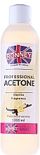 Fragrances, Perfumes, Cosmetics Nail Polish Remover "Vanilla" - Ronney Professional Acetone Vanilia